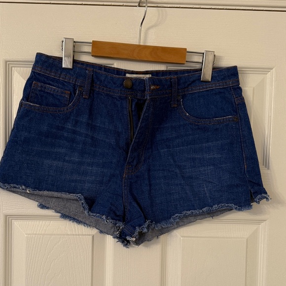 Forever 21 Pants - Forever 21 Dark Blue Jean Shorts